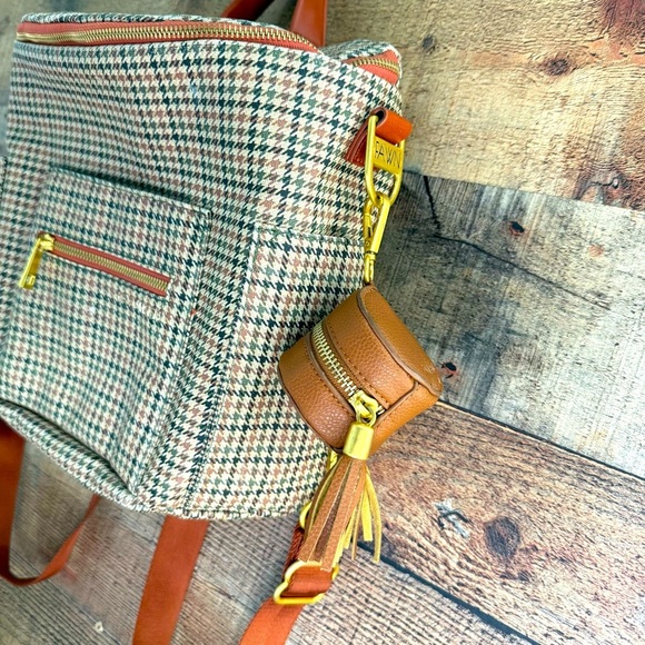 Fawn Design The Mini Plaid Diaper Bag - Picture 3 of 10
